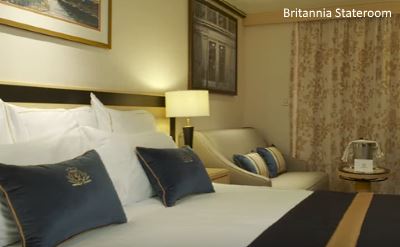 Queen Mary 2 new Britannia stateroom 2016