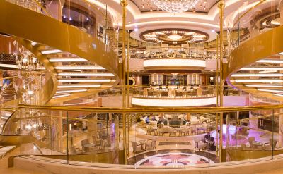 Royal Princess atrium